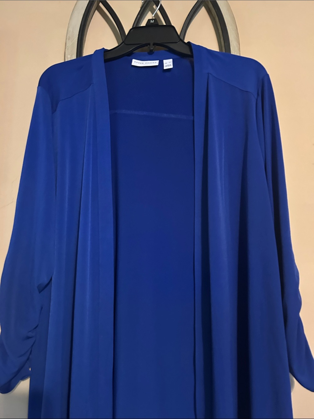 Susan Graver Royal Blue Women's Jacket cardigan